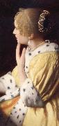 Johannes Vermeer Details of Mistress and maid Spain oil painting artist